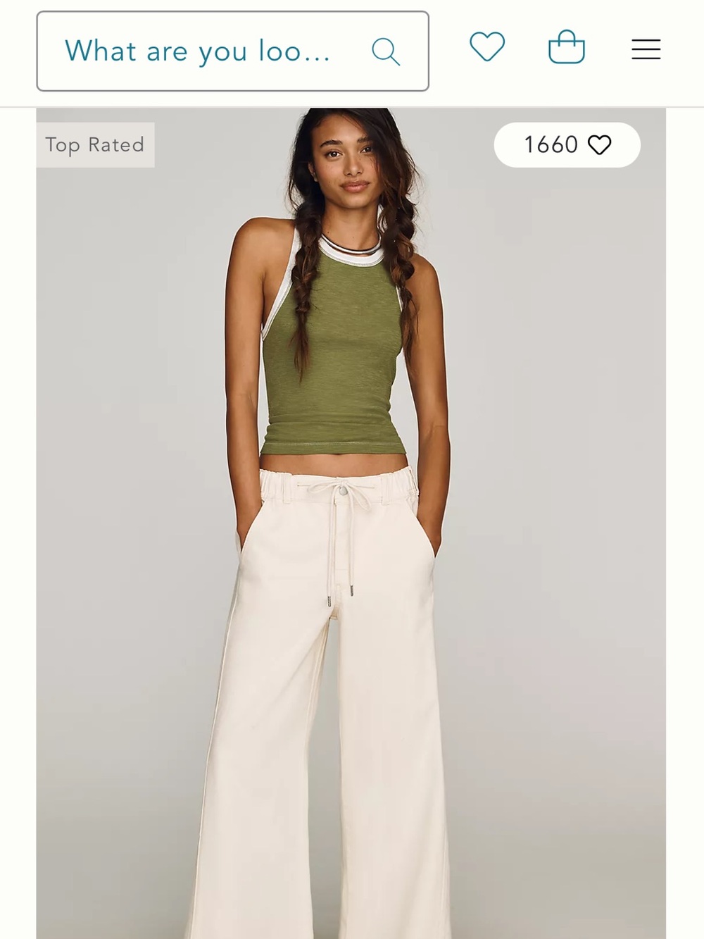 Pilcro wide leg jeans Xs petite